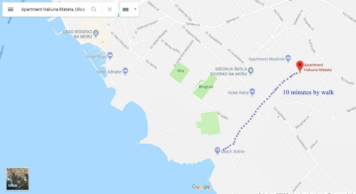 Hakuna Matata Biograd Na Moru Ngoại thất bức ảnh